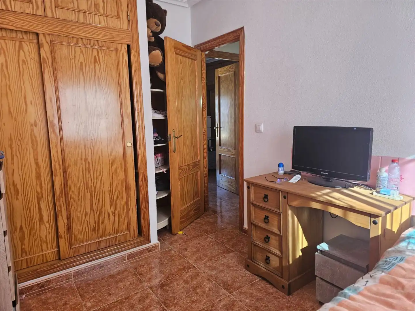 Flat for sale in Calle Adherbal, 1, Playa Honda - Playa Paraíso Bedroom of Flat for sale in Cartagena with Air Conditioner, Heating and Private garden