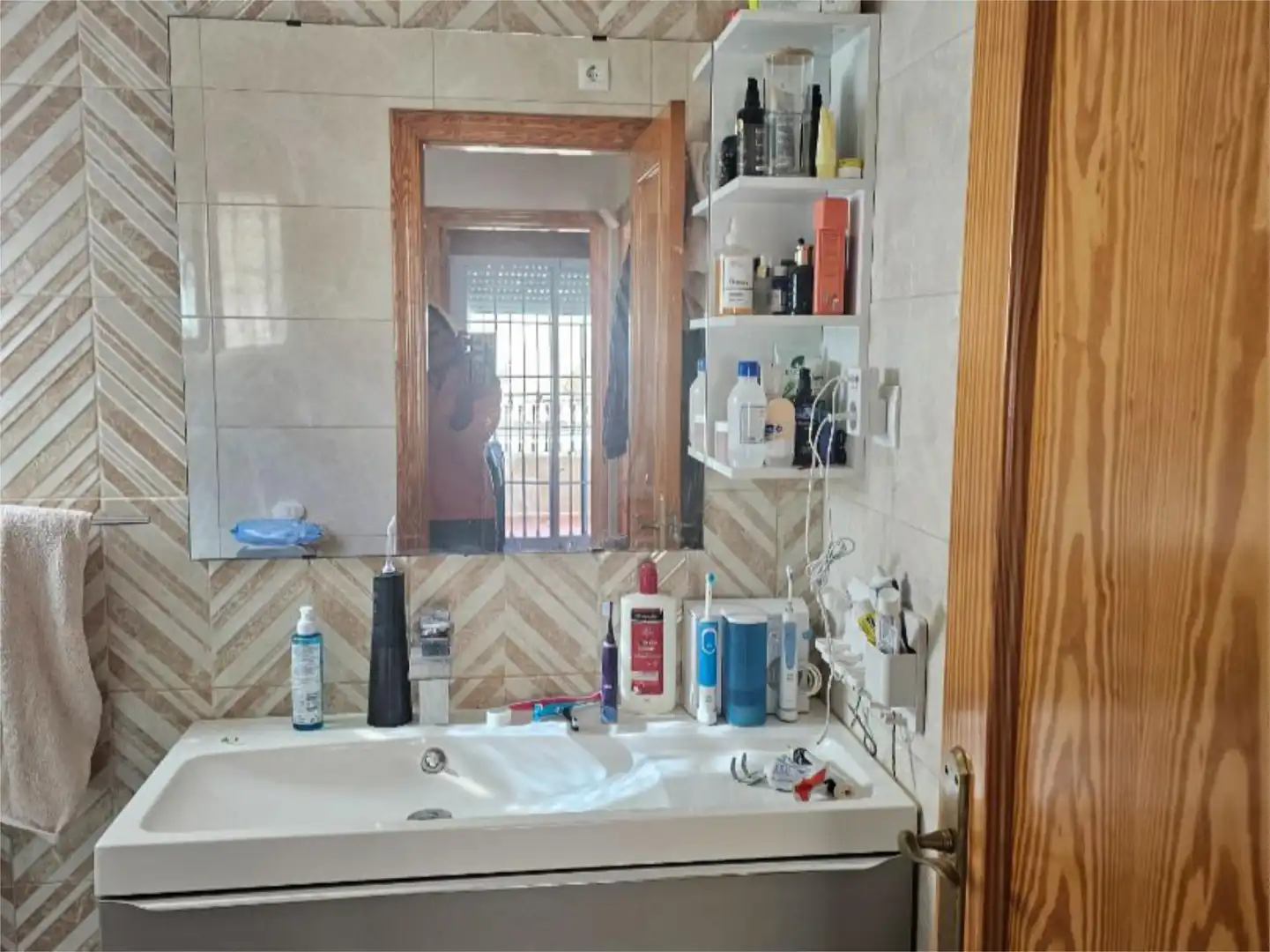 Flat for sale in Calle Adherbal, 1, Playa Honda - Playa Paraíso Bathroom of Flat for sale in Cartagena with Air Conditioner, Heating and Private garden