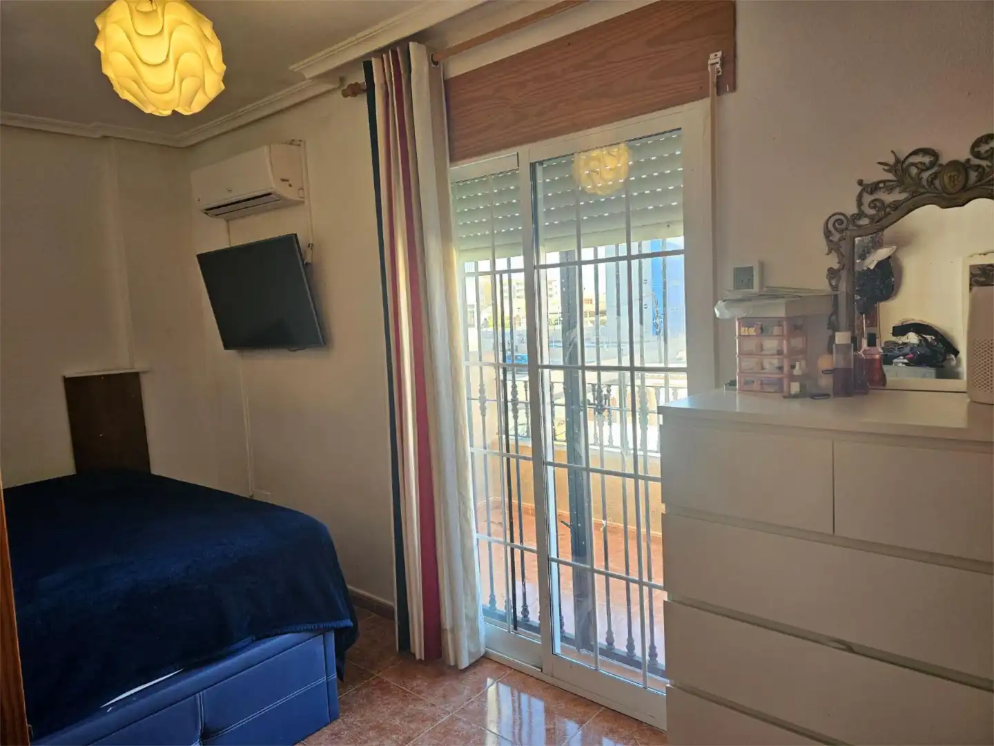 Flat for sale in Calle Adherbal, 1, Playa Honda - Playa Paraíso Bedroom of Flat for sale in Cartagena with Air Conditioner, Heating and Private garden