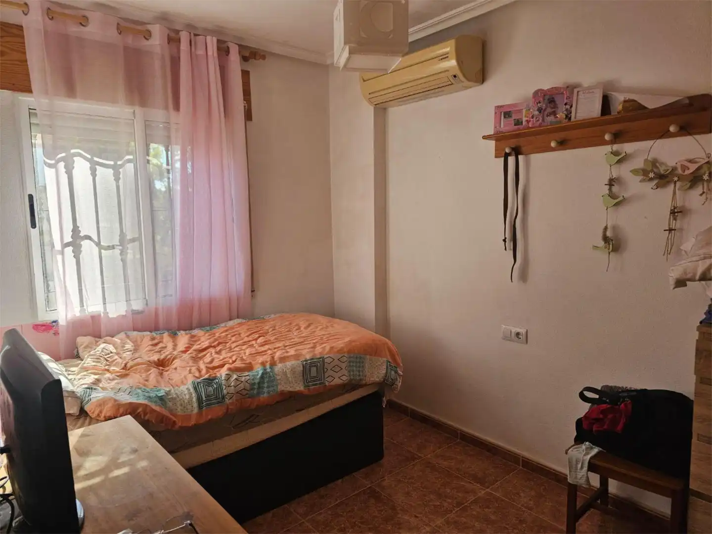Flat for sale in Calle Adherbal, 1, Playa Honda - Playa Paraíso Bedroom of Flat for sale in Cartagena with Air Conditioner, Heating and Private garden