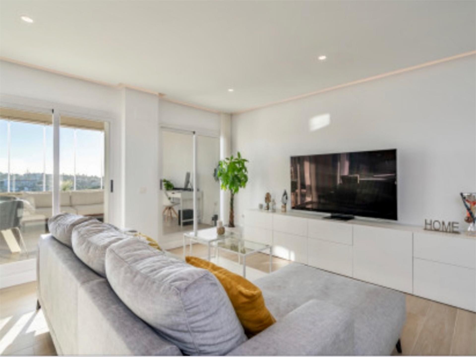 Living room of Attic to rent in Mijas  with Air Conditioner, Heating and Terrace