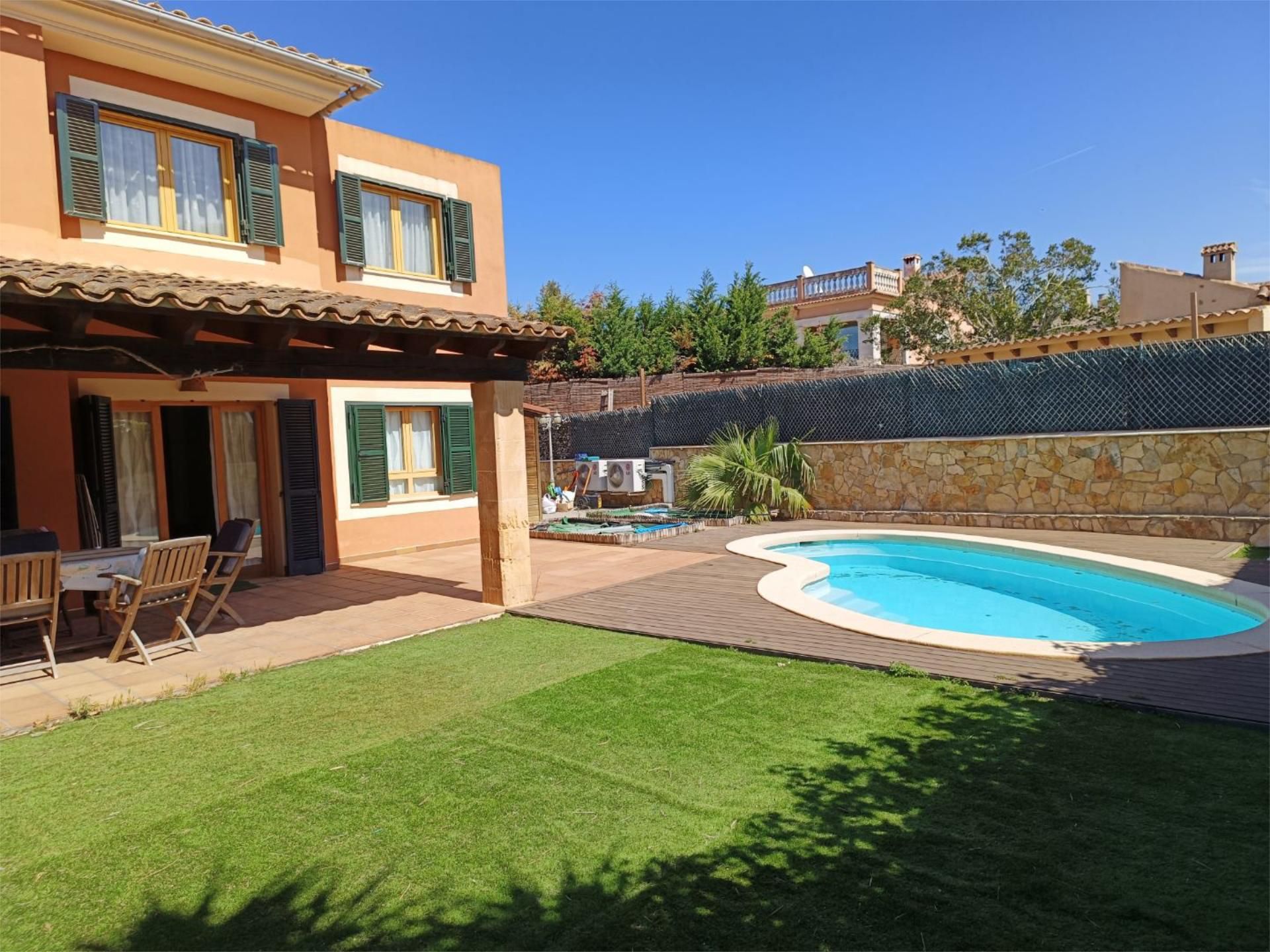 Piscina de Casa o xalet en venda en Marratxí amb Aire condicionat, Terrassa i Piscina