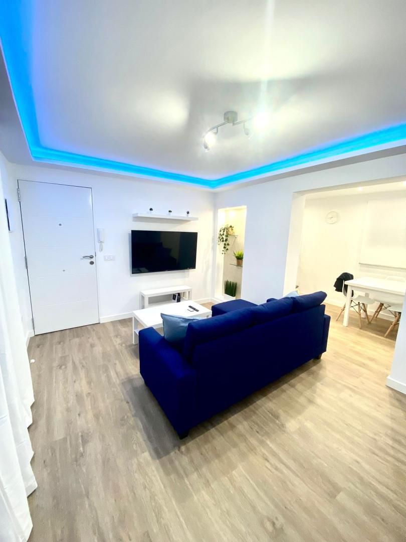 Living room of Flat to rent in San Roque  with Balcony