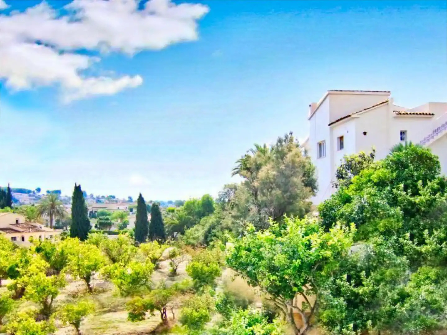 Casa o xalet en venda a Carrer la Tonyina, 4, La Viña - Montemar - San Jaime Vista exterior de Casa o xalet en venda en Benissa amb Aire condicionat, Terrassa i Piscina