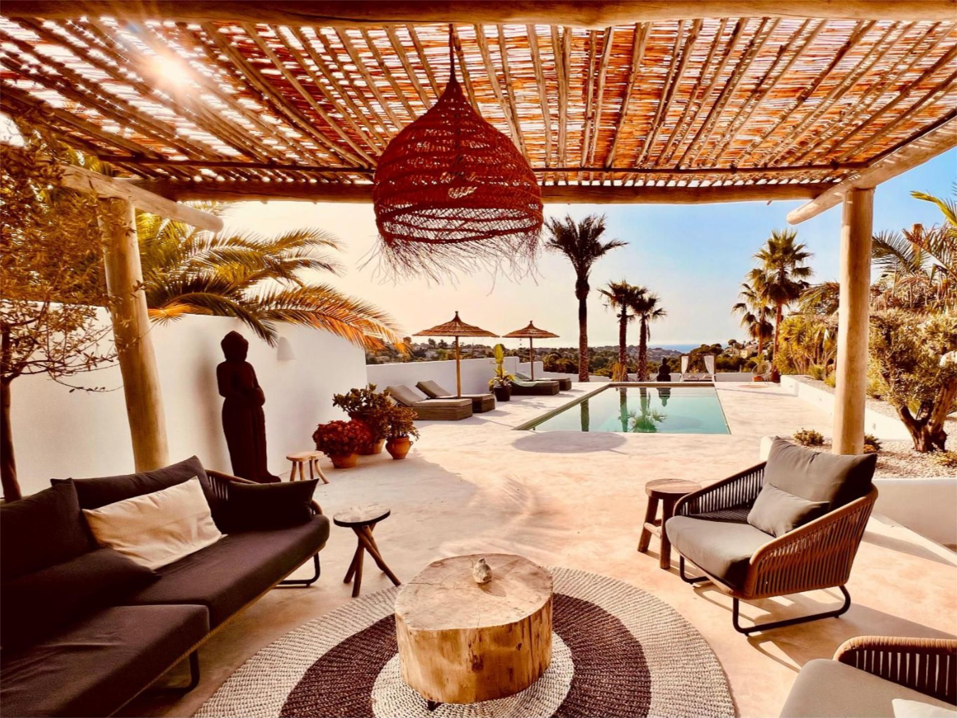 Terraza de Piso en venta en Benissa con Aire acondicionado, Calefacción y Jardín privado