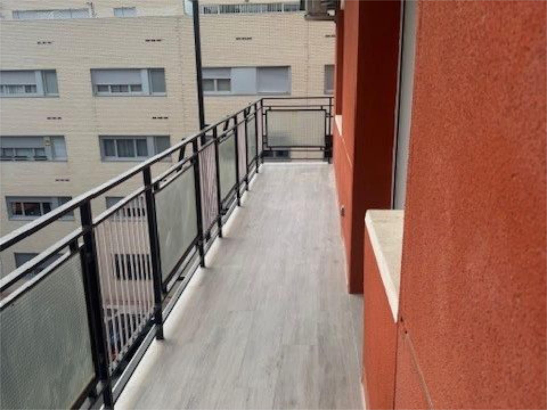 Balcony of Flat to rent in  Madrid Capital  with Air Conditioner, Heating and Terrace