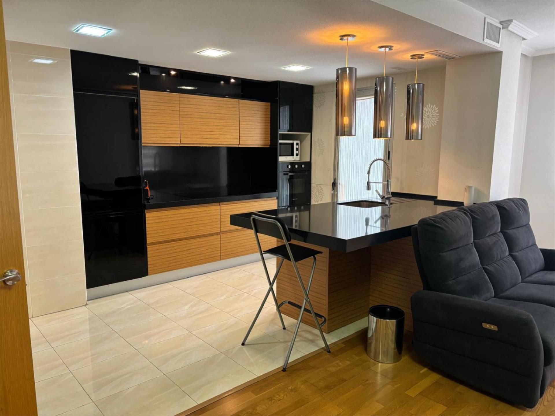 Kitchen of Flat to rent in  Murcia Capital  with Air Conditioner, Heating and Parquet flooring