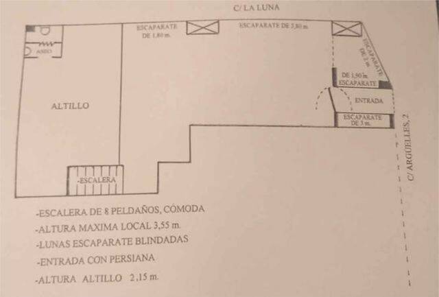 Local comercial en Alquiler en Salesas - Foncalada - Campoamor