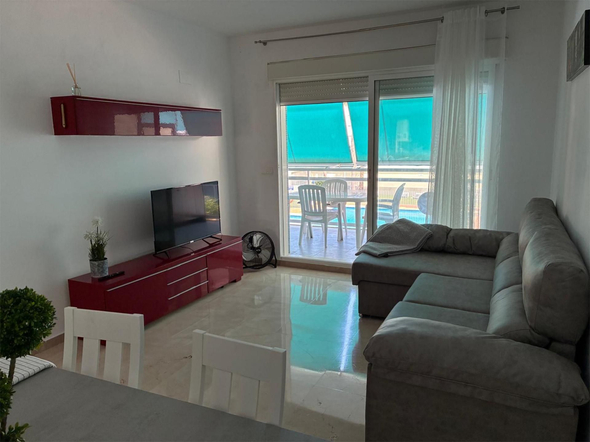 Apartament en venda a Passeig de la Universitat, 9, Gandia Sala d'estar de Apartament en venda en Gandia amb Terrassa i Piscina