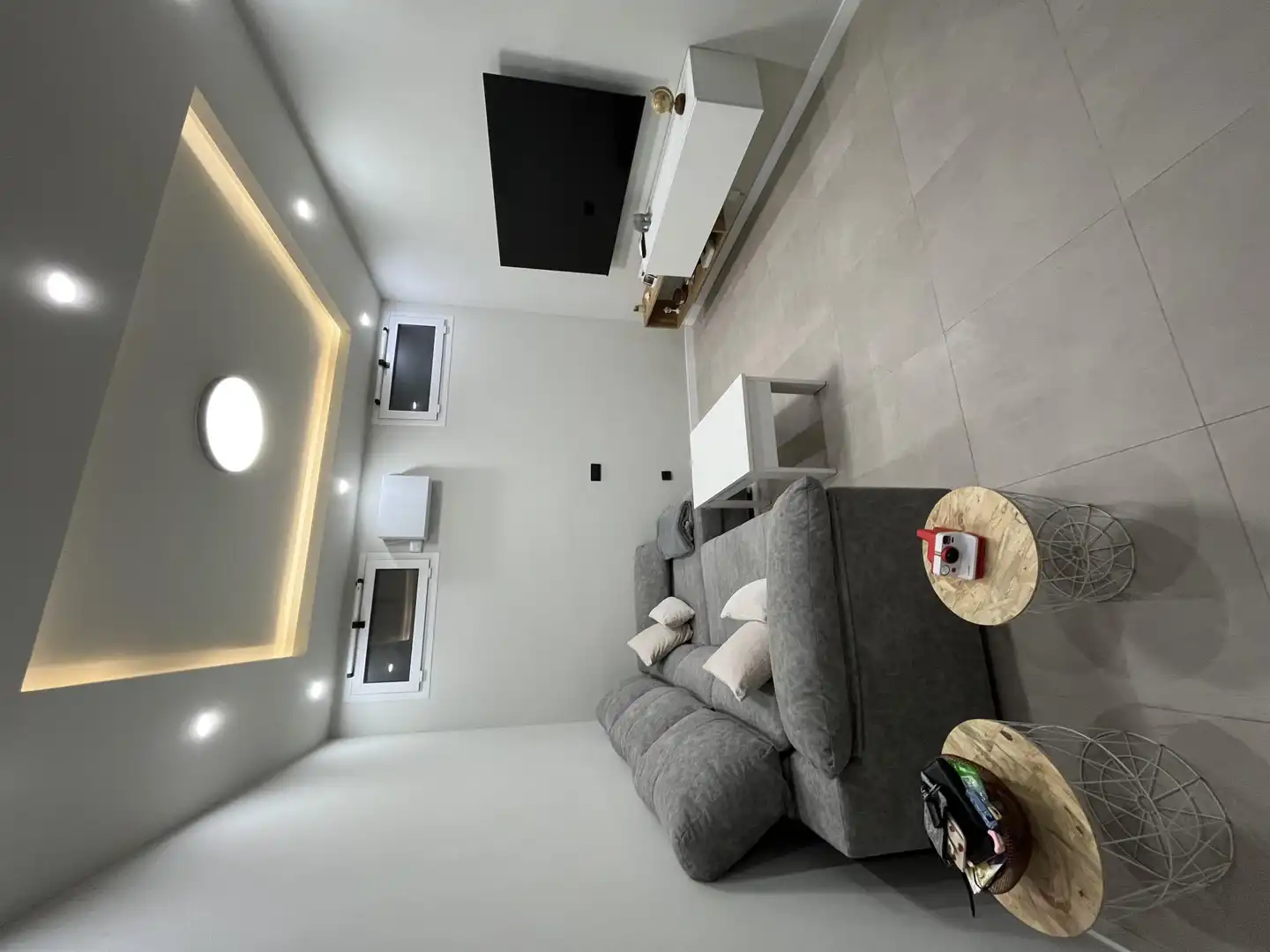 Flat for sale in Carrer de Santiago Rusiñol, 39, Singuerlín Living room of Flat for sale in Santa Coloma de Gramenet with Air Conditioner