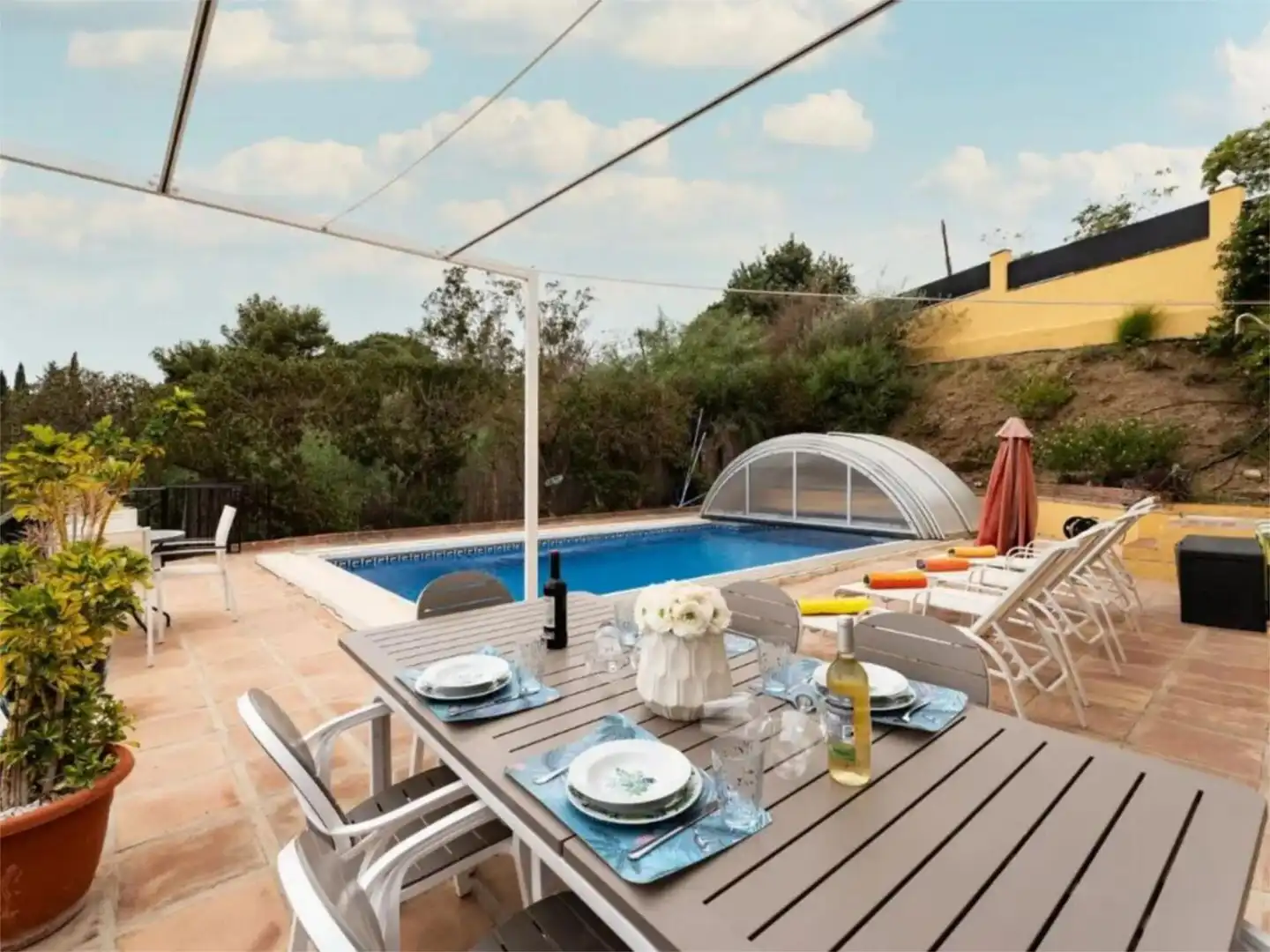 Detached homes for rent in Urbanización Pueblo Vista Verde, 2, Mijas pueblo Terrace of Detached homes for rent in Mijas
