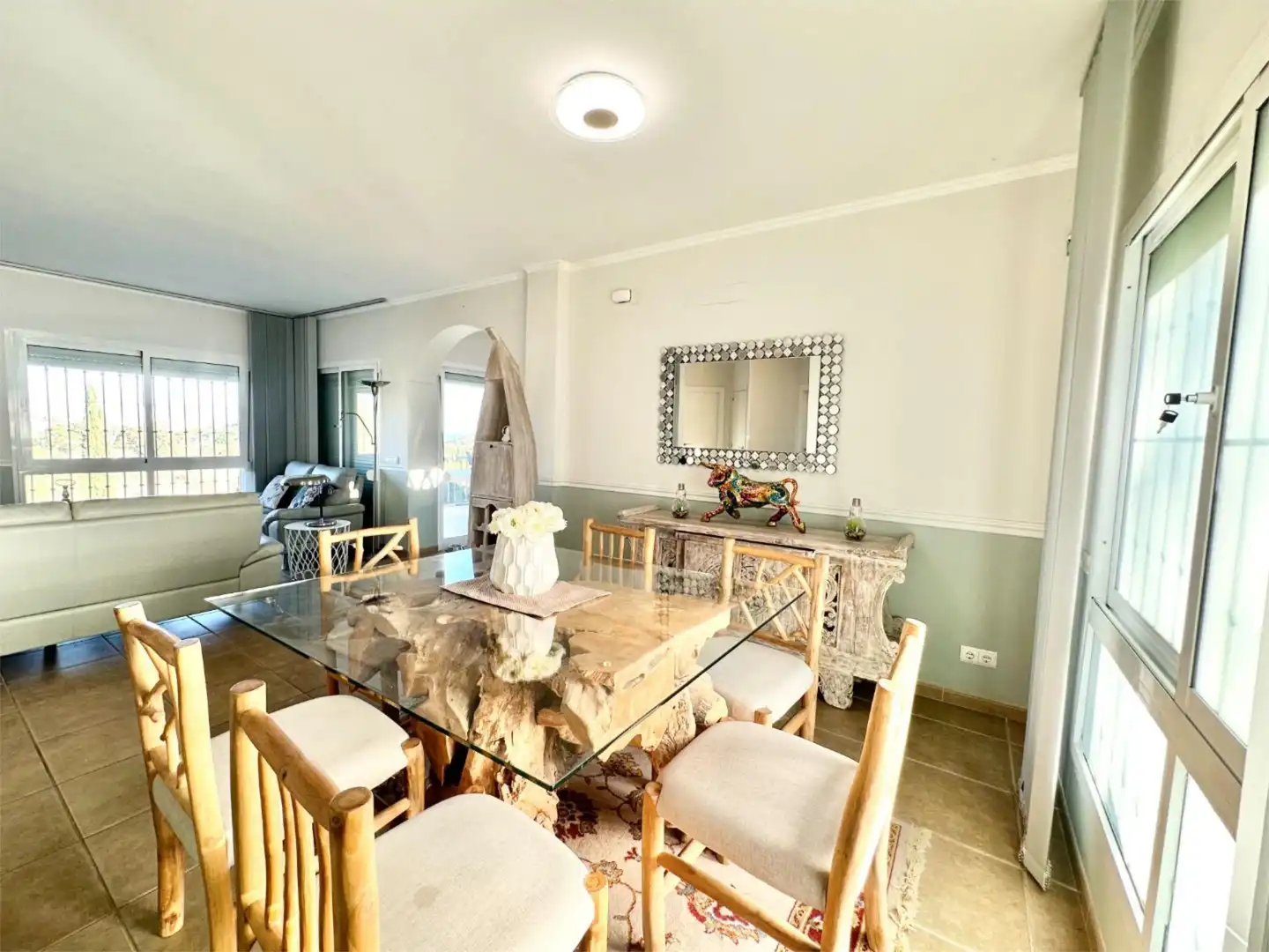 Detached homes for rent in Urbanización Pueblo Vista Verde, 2, Mijas pueblo Dining room of Detached homes for rent in Mijas