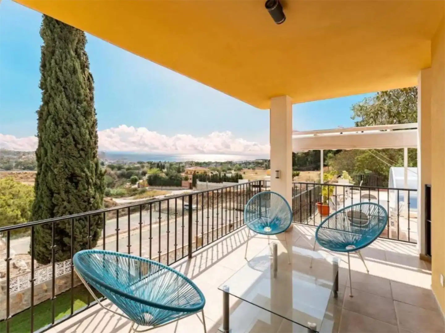 Detached homes for rent in Urbanización Pueblo Vista Verde, 2, Mijas pueblo Terrace of Detached homes for rent in Mijas