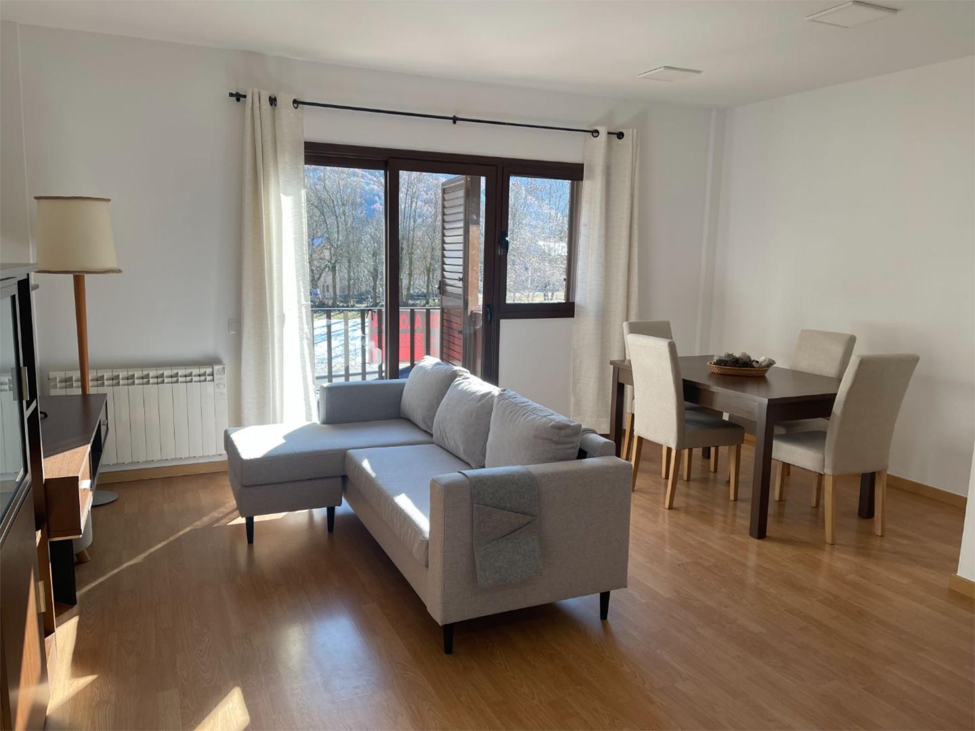 Apartament de lloguer a Carretera Llavorsi, 15, Vall de Cardós Sala d'estar de Apartament de lloguer en Vall de Cardós amb Calefacció, Parquet i Moblat