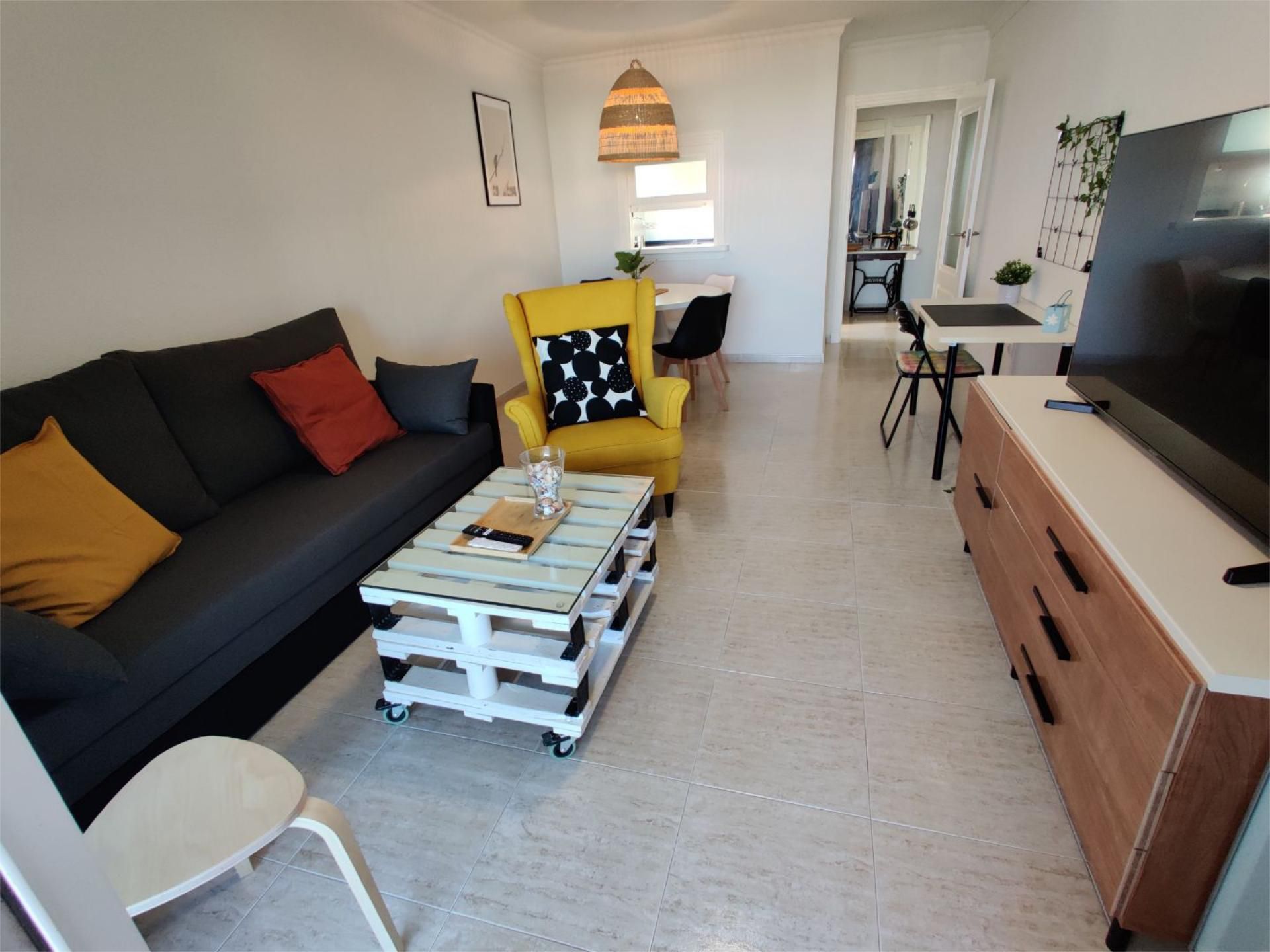 Flat to rent in Calle Sotavento, 16, Almerimar Living room of Flat to rent in El Ejido with Air Conditioner, Terrace and Swimming Pool