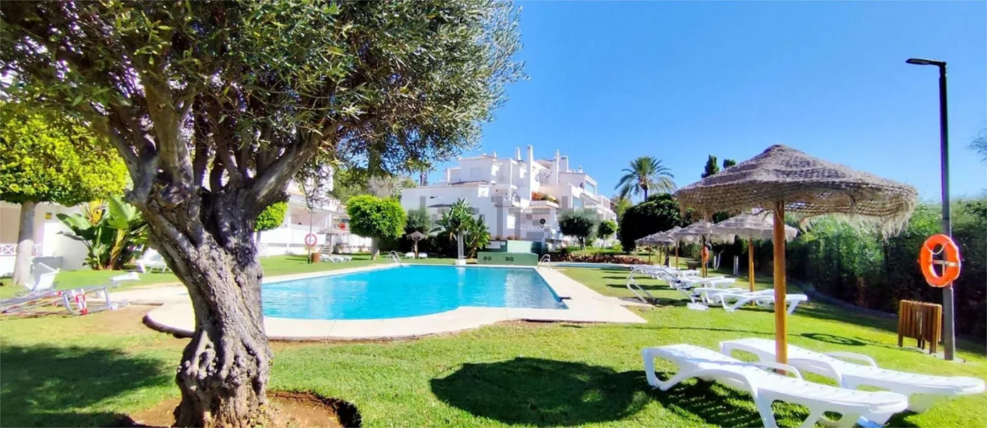 Garden of Flat to rent in Marbella  with Private garden, Terrace and Swimming Pool