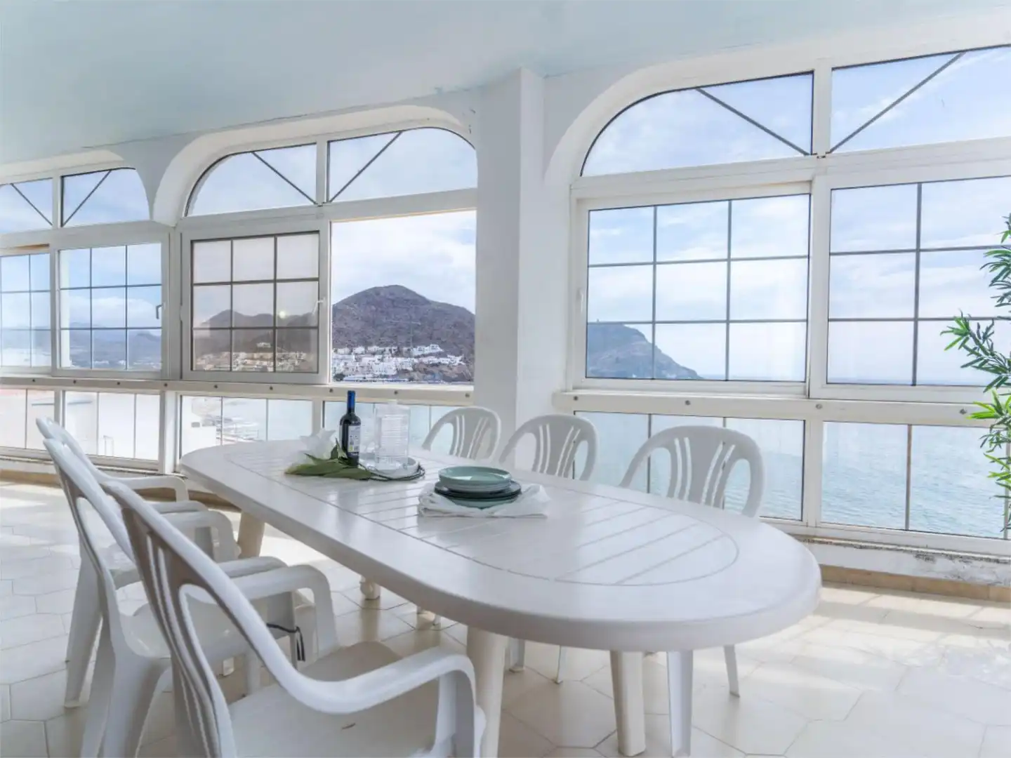 Dining room of Houses for sale in Níjar  with Air Conditioner, Heating and Private garden