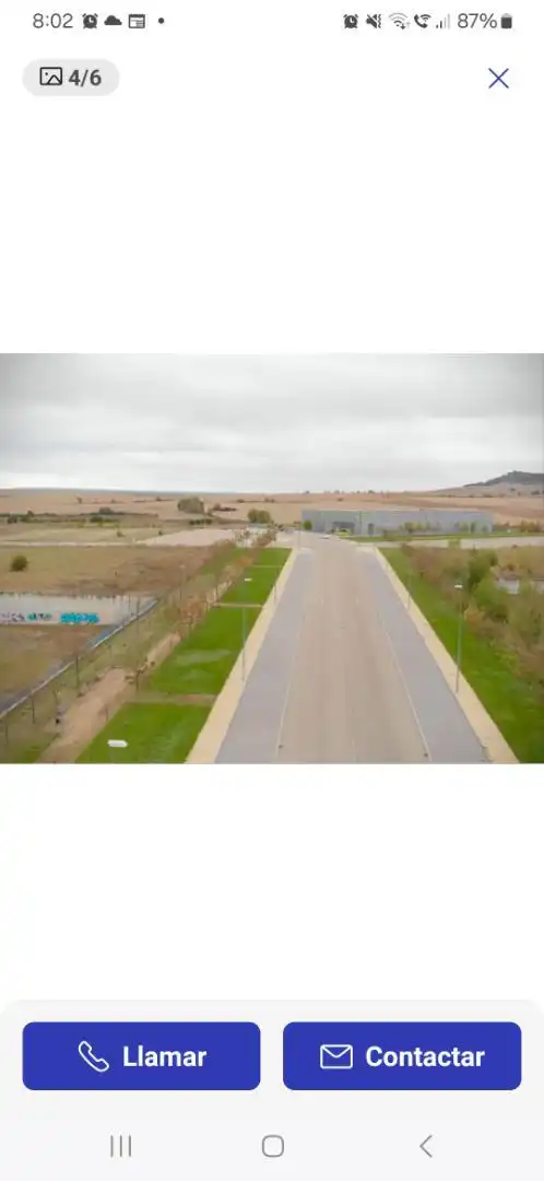 Vista exterior de Terreny industrial en venda en Arroyo de la Encomienda
