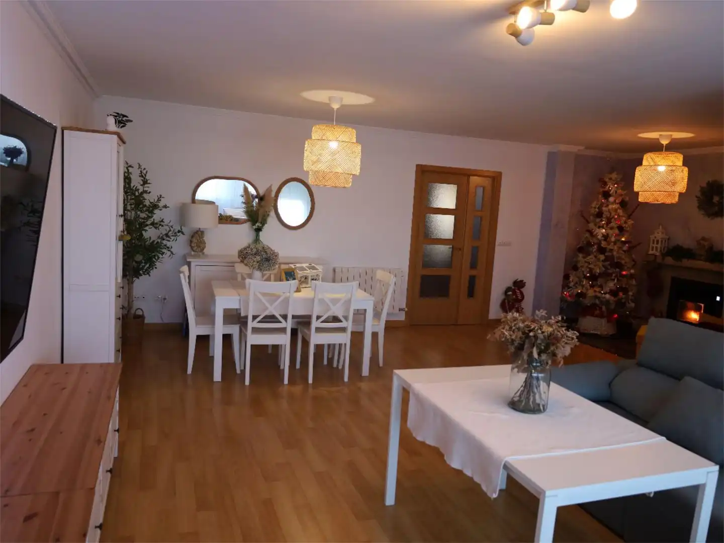 Dining room of Houses for sale in Aldearrubia  with Terrace, Swimming Pool and Balcony