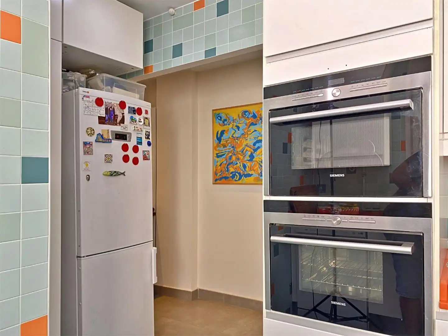 Kitchen of Attic for rent in Madrid