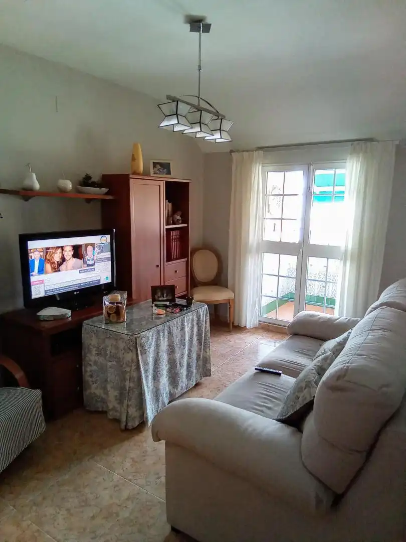 Sala d'estar de Àtic en venda en Málaga Capital amb Aire condicionat, Terrassa i Balcó