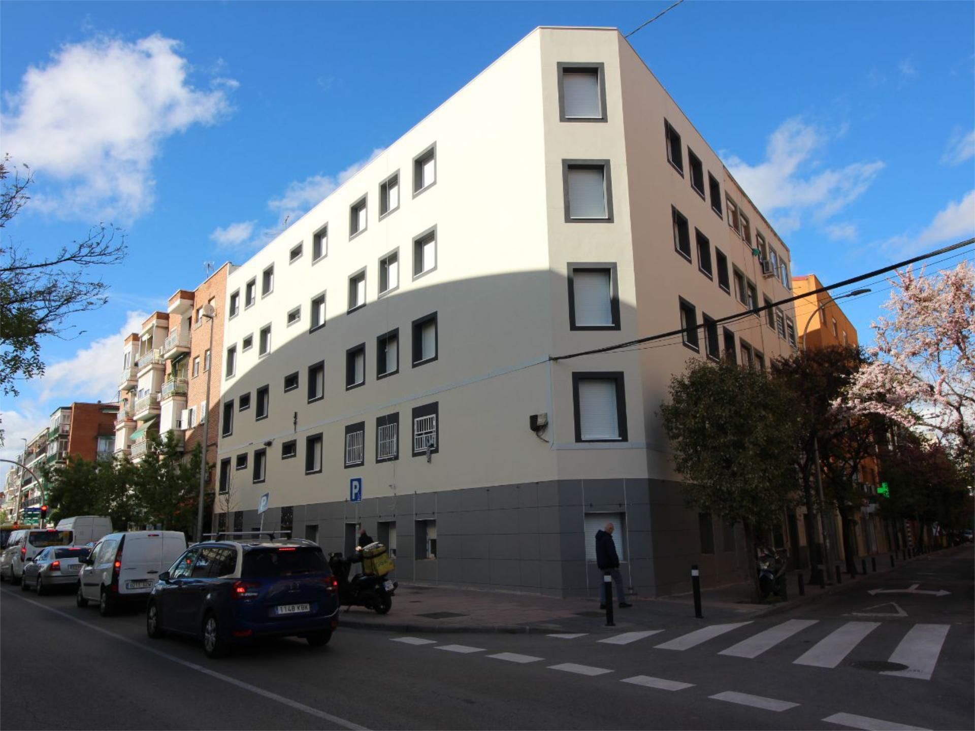 Exterior view of Flat to rent in  Madrid Capital  with Air Conditioner