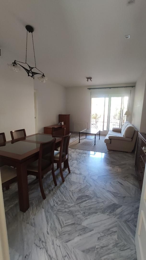 Living room of Flat to rent in Tomares  with Air Conditioner, Terrace and Swimming Pool