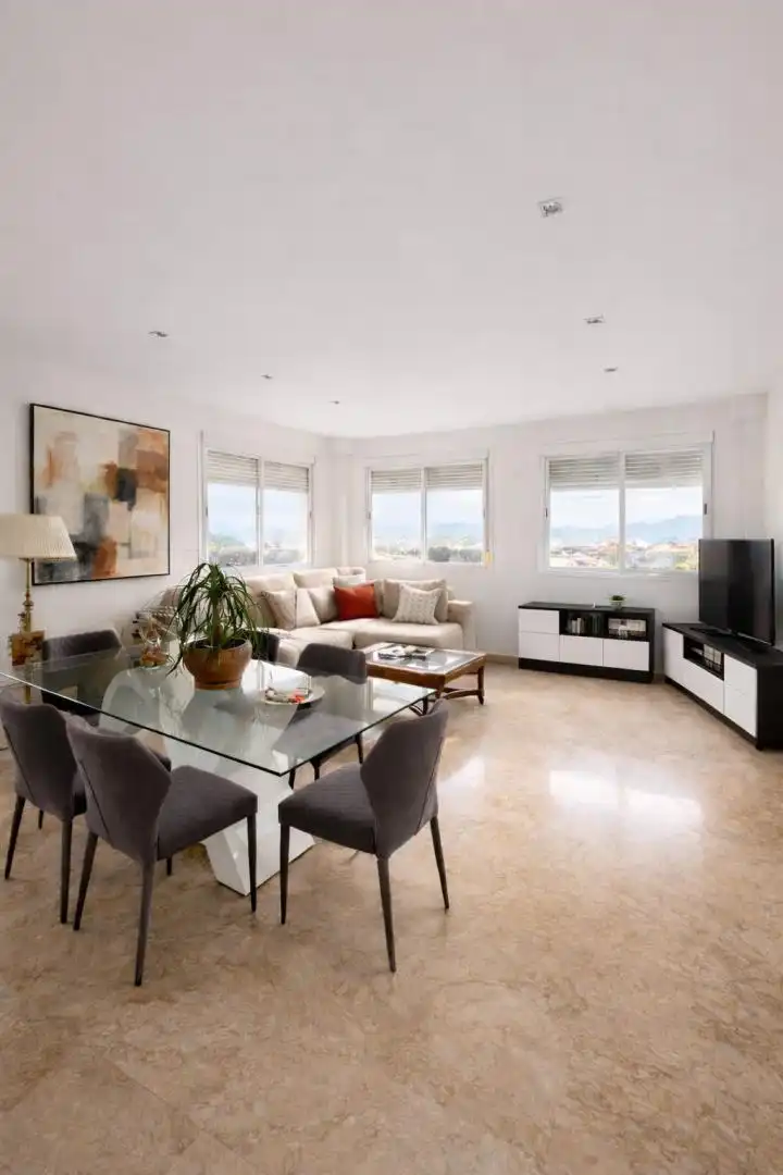 Sala de estar de Dúplex en venta en Atarfe con Aire acondicionado, Calefacción y Jardín privado