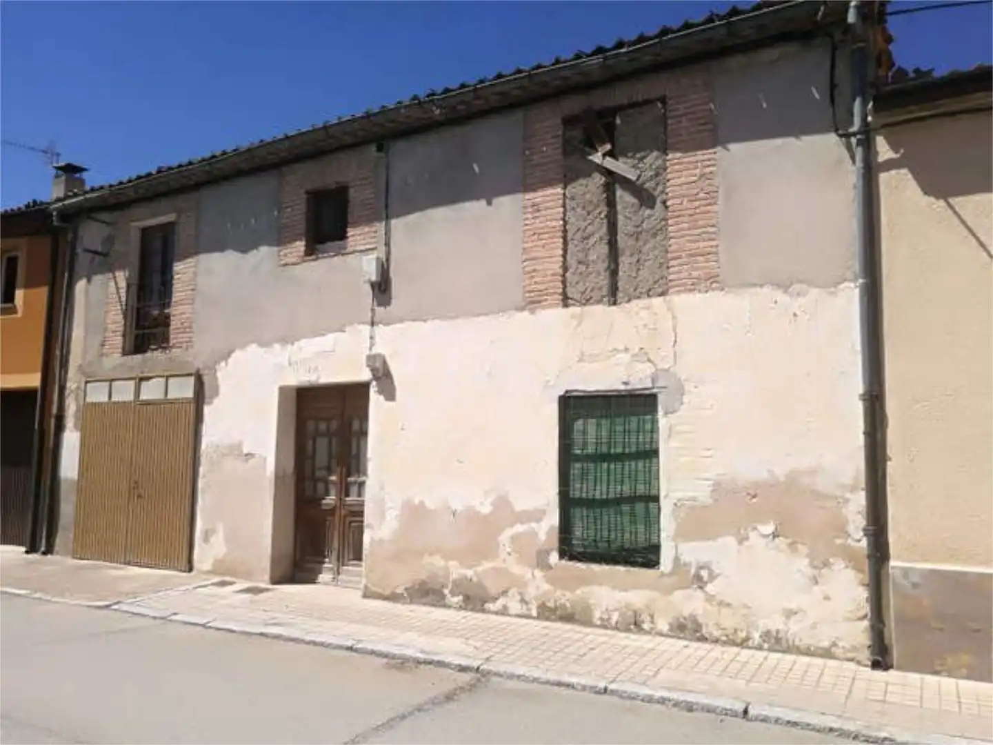 Vista exterior de Casa o xalet en venda en Sauquillo de Cabezas amb Jardí privat i Traster