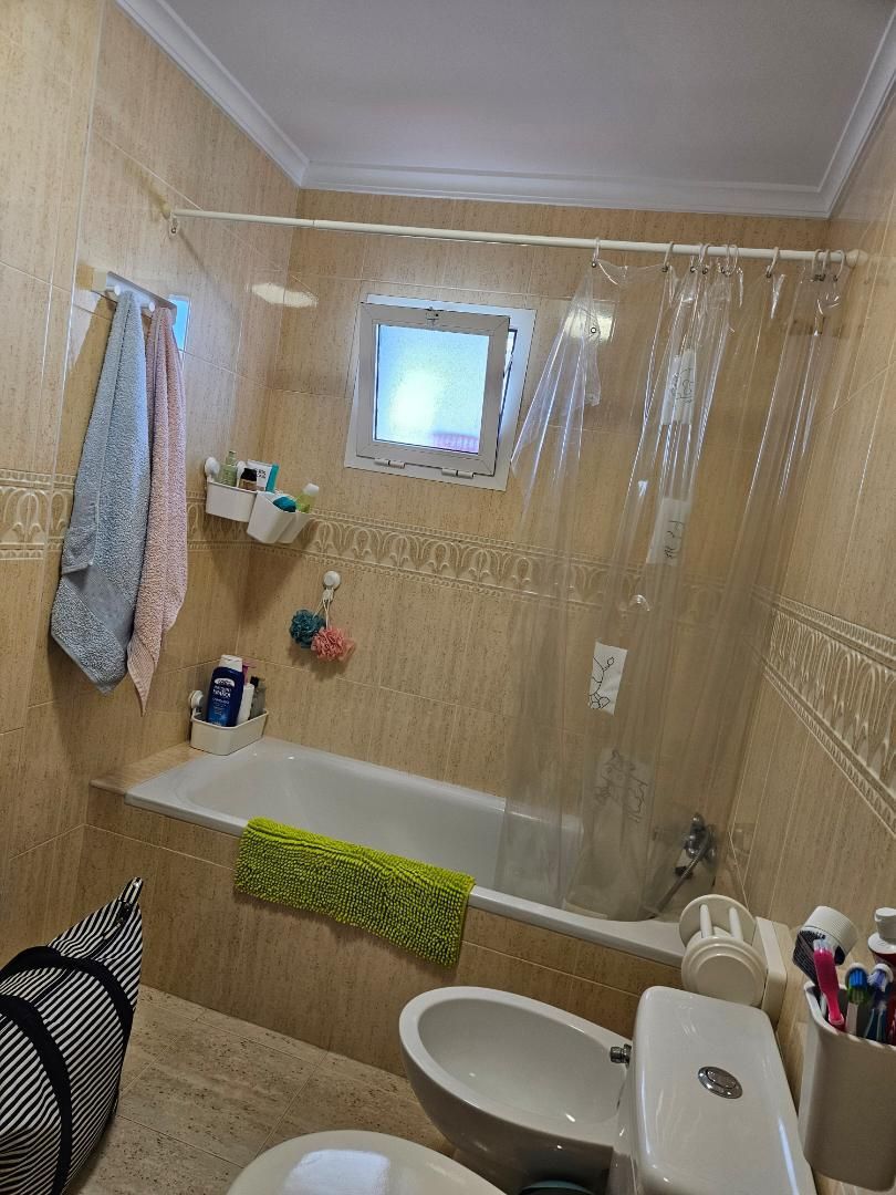 Bathroom of Apartment for rent in Vera  with Air Conditioner, Private garden and Terrace
