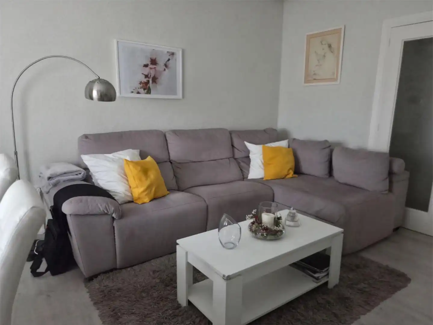 Sala de estar de Piso en venta en Santa Cruz de Mudela con Aire acondicionado, Amueblado y Videoportero