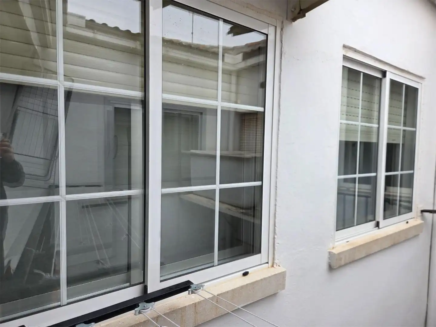 Vista exterior de Piso en venta en Santa Cruz de Mudela con Aire acondicionado, Amueblado y Videoportero
