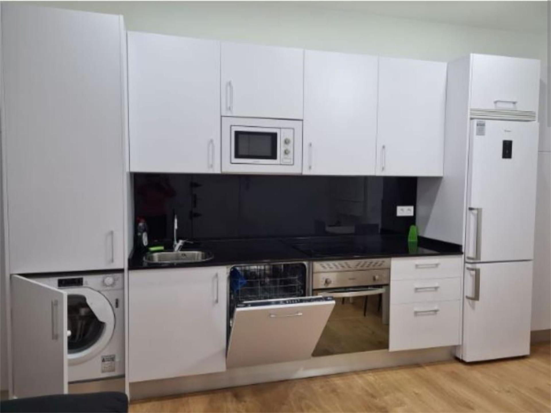 Flat to rent in Calle de Alcántara, 23, Goya Kitchen of Flat to rent in Madrid Capital with Air Conditioner, Heating and Parquet flooring