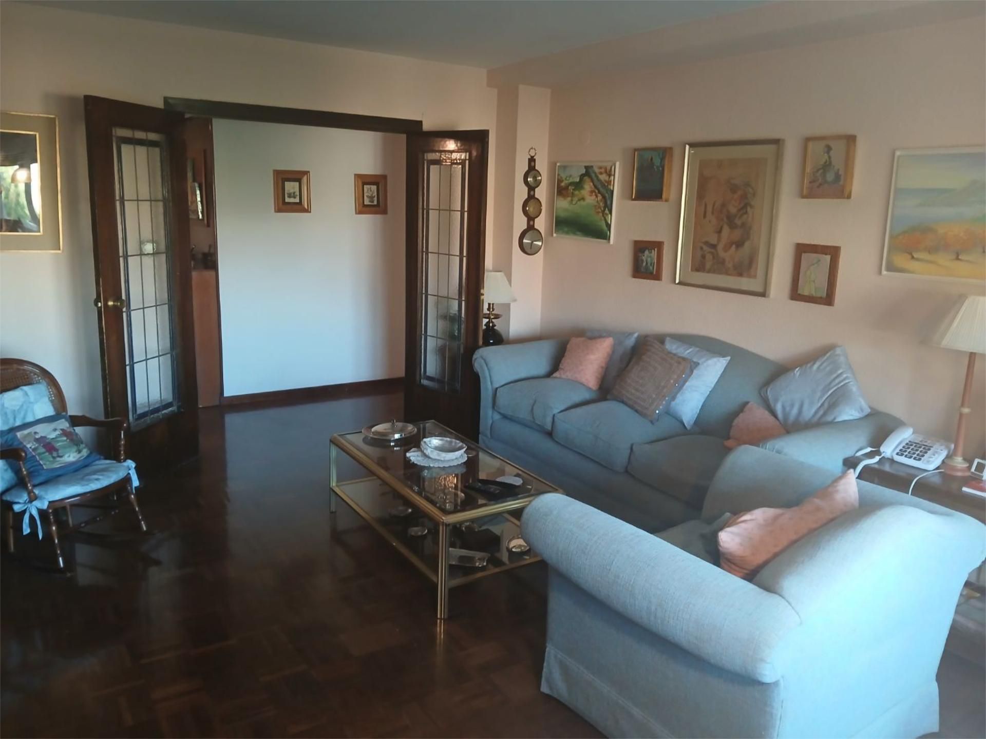 Sala d'estar de Pis en venda en  Zaragoza Capital amb Aire condicionat, Calefacció i Parquet