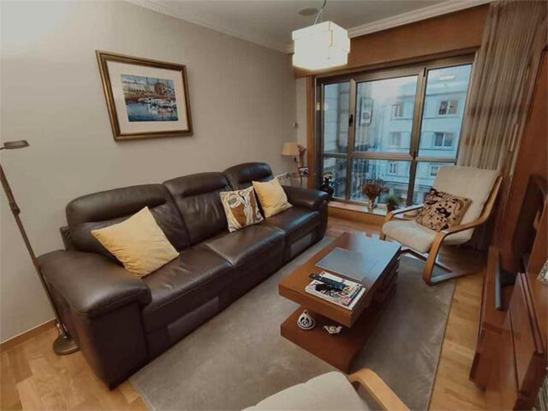 Living room of Flat for sale in A Coruña Capital 