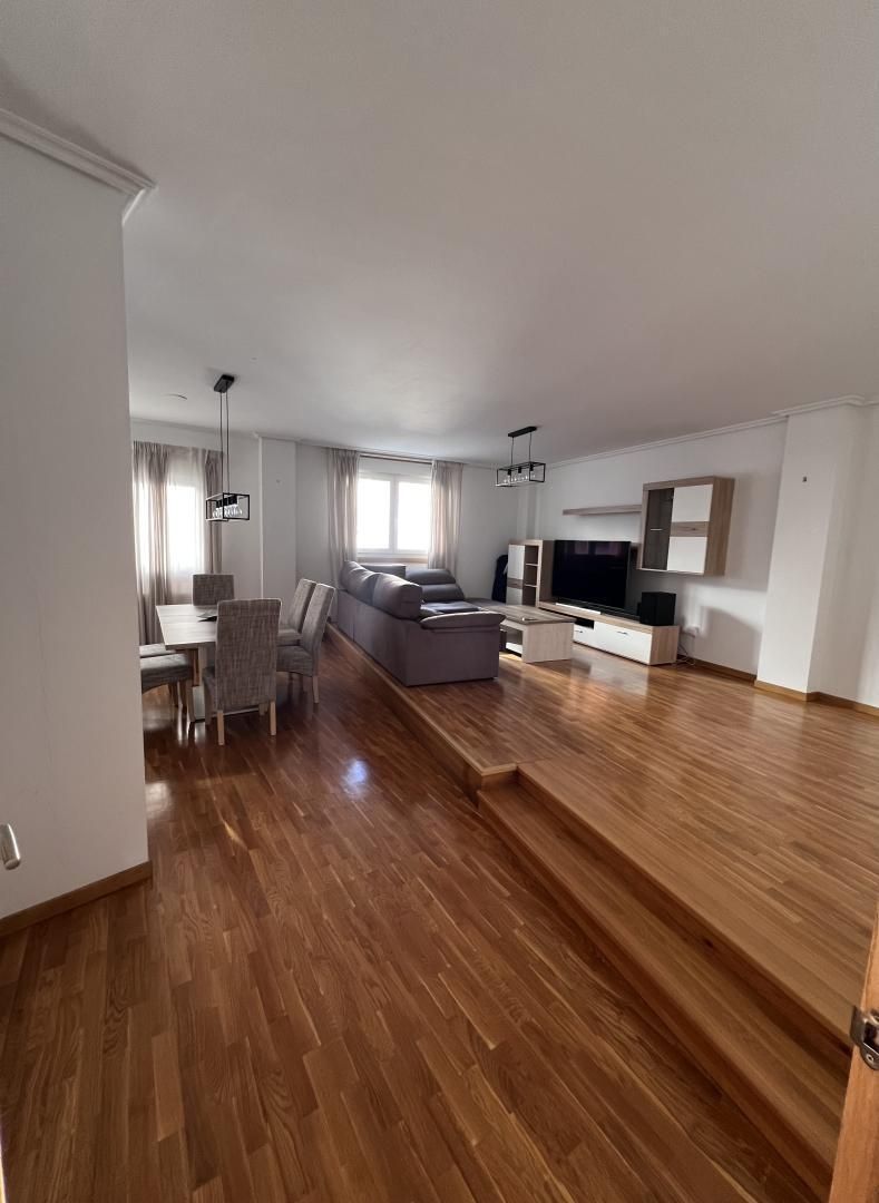 Living room of Flat for sale in Arteixo  with Heating, Parquet flooring and Terrace