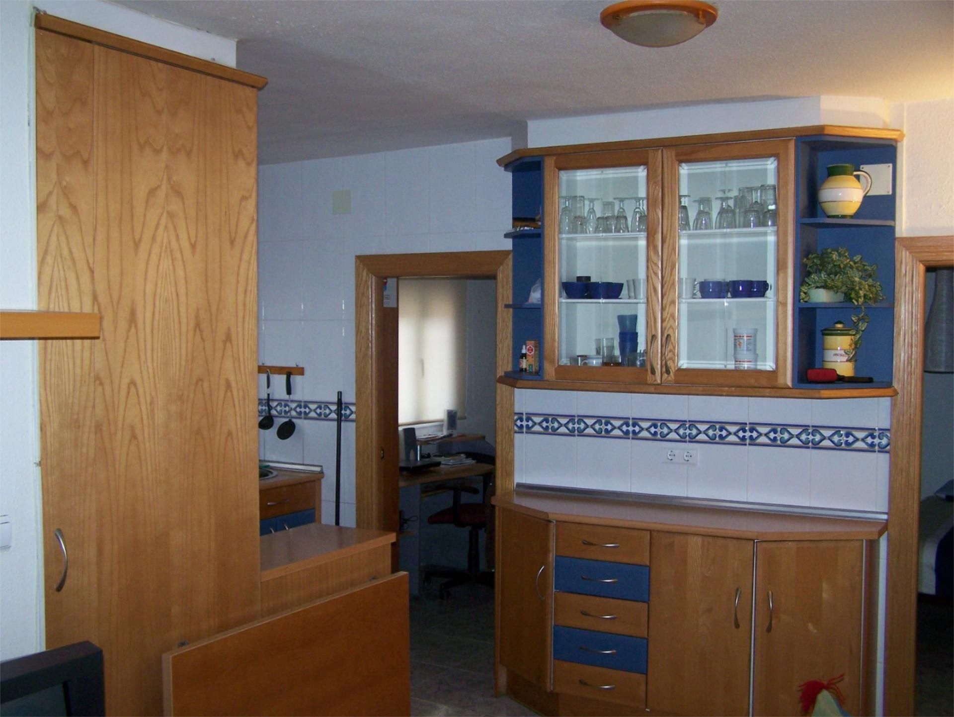 Kitchen of Flat to rent in Soria Capital   with Heating, Terrace and Furnished