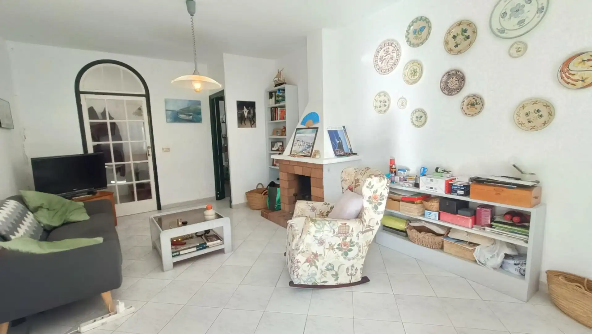 Einfamilien-Reihenhaus zum Verkauf in Carrer de Xaloc, 15, S'Algar - Alcaufar Wohnzimmer von Einfamilien-Reihenhaus zum Verkauf in Sant Lluís mit Privatgarten und Terrasse