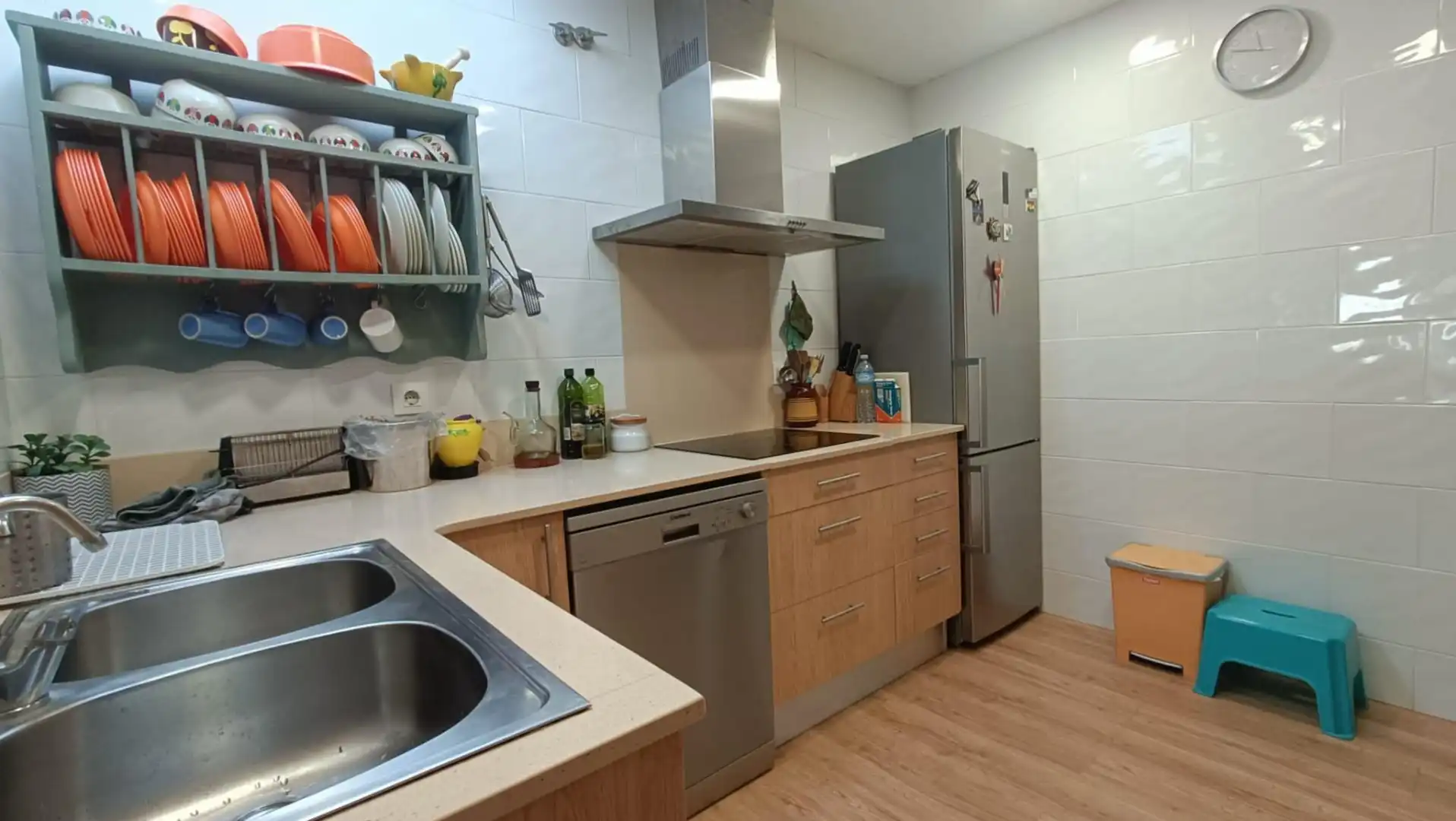 Einfamilien-Reihenhaus zum Verkauf in Carrer de Xaloc, 15, S'Algar - Alcaufar Küche von Einfamilien-Reihenhaus zum Verkauf in Sant Lluís mit Privatgarten und Terrasse