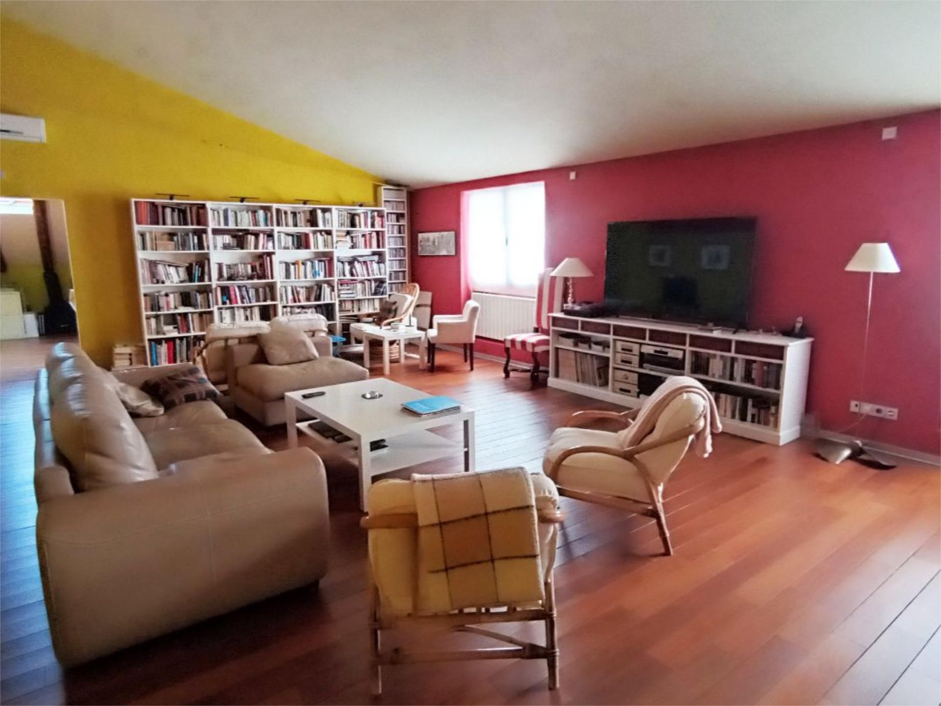 Living room of Flat for sale in  Madrid Capital  with Air Conditioner