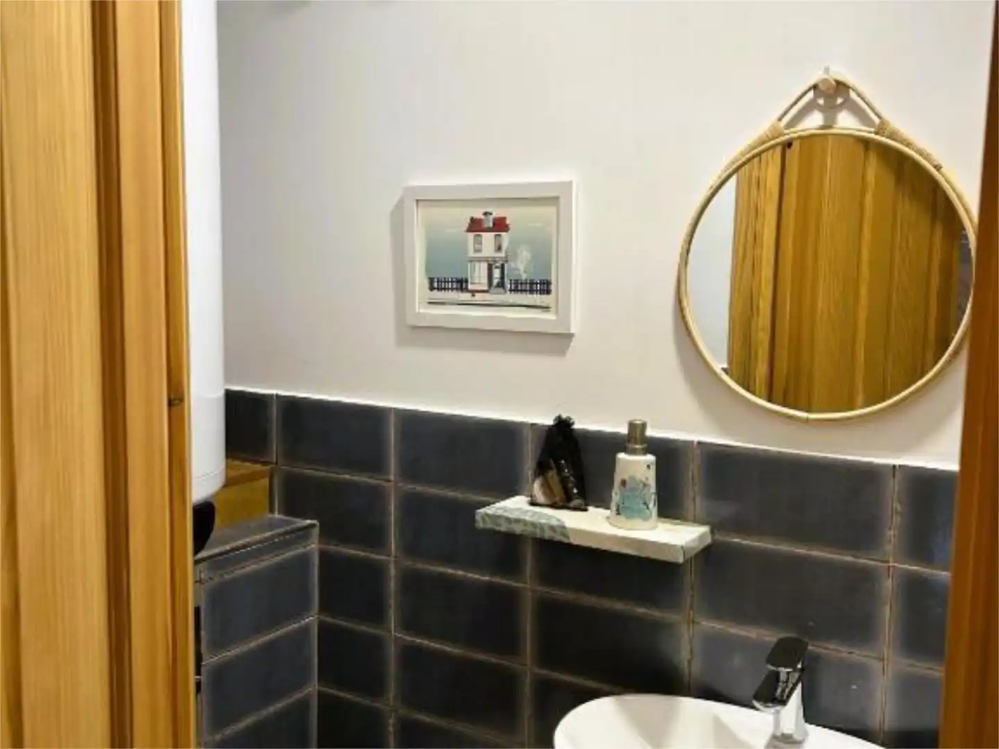 Wohnung zur Miete in Carrer de Pujades, 428, El Besós i el Maresme Badezimmer von Wohnung zur Miete in Barcelona mit Klimaanlage, Heizung und Parkett