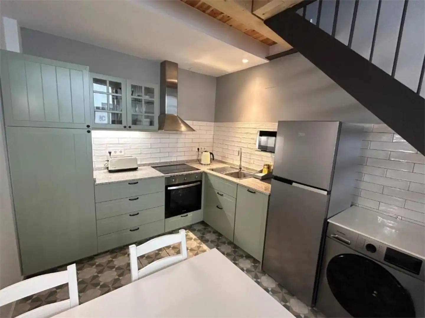 Wohnung zur Miete in Carrer de Pujades, 428, El Besós i el Maresme Küche von Wohnung zur Miete in Barcelona mit Klimaanlage, Heizung und Parkett