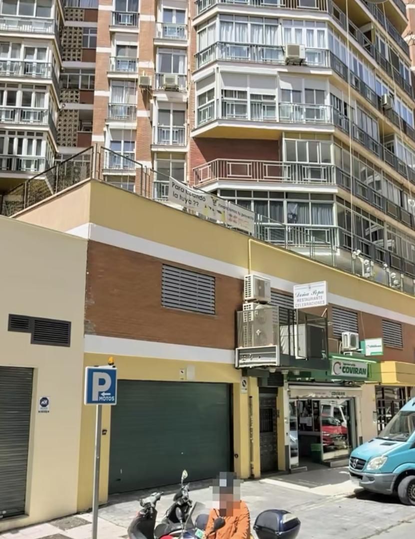 Vista exterior de Garatge de lloguer en Málaga Capital