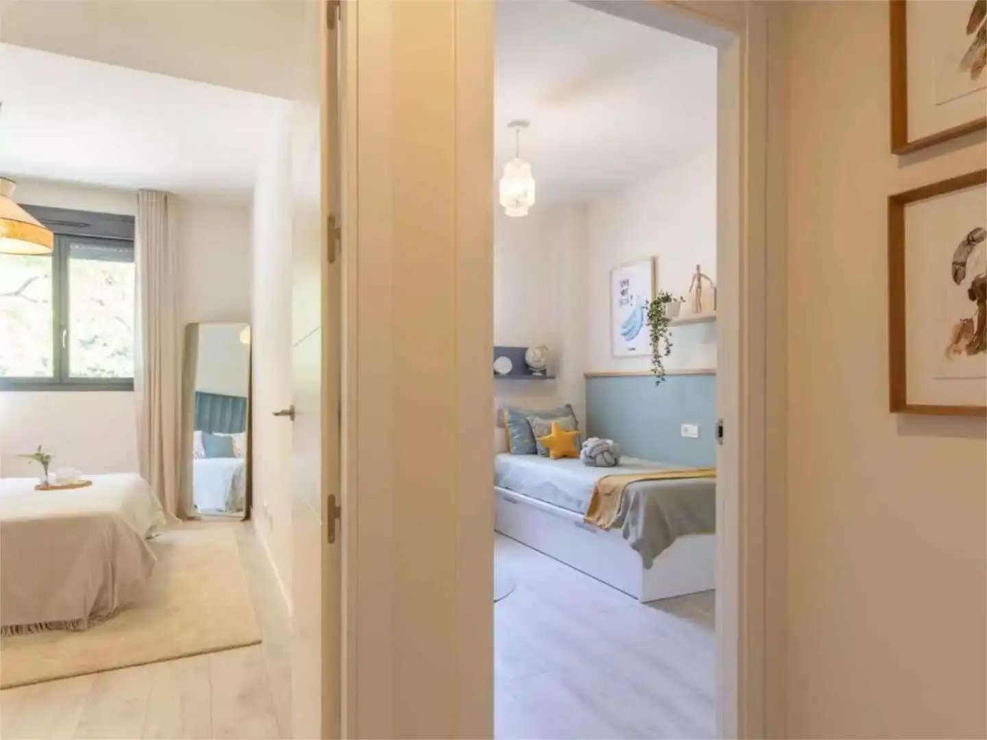 Schlafzimmer von Wohnung zum Verkauf in  Sevilla Capital mit Klimaanlage, Terrasse und Schwimmbad