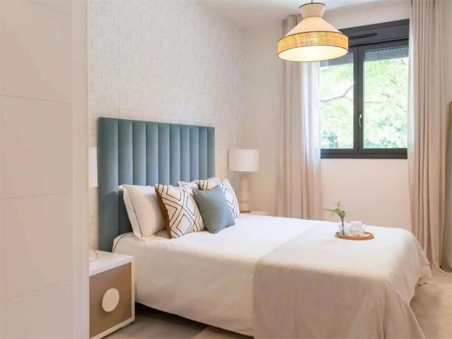 Schlafzimmer von Wohnung zum Verkauf in  Sevilla Capital mit Klimaanlage, Terrasse und Schwimmbad
