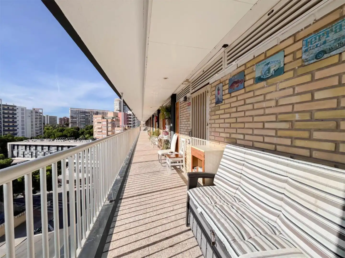 Piso de alquiler en Avenida de Cataluña, 14, Playa de San Juan Terraza de Piso de alquiler en Alicante / Alacant con Terraza, Piscina y Amueblado