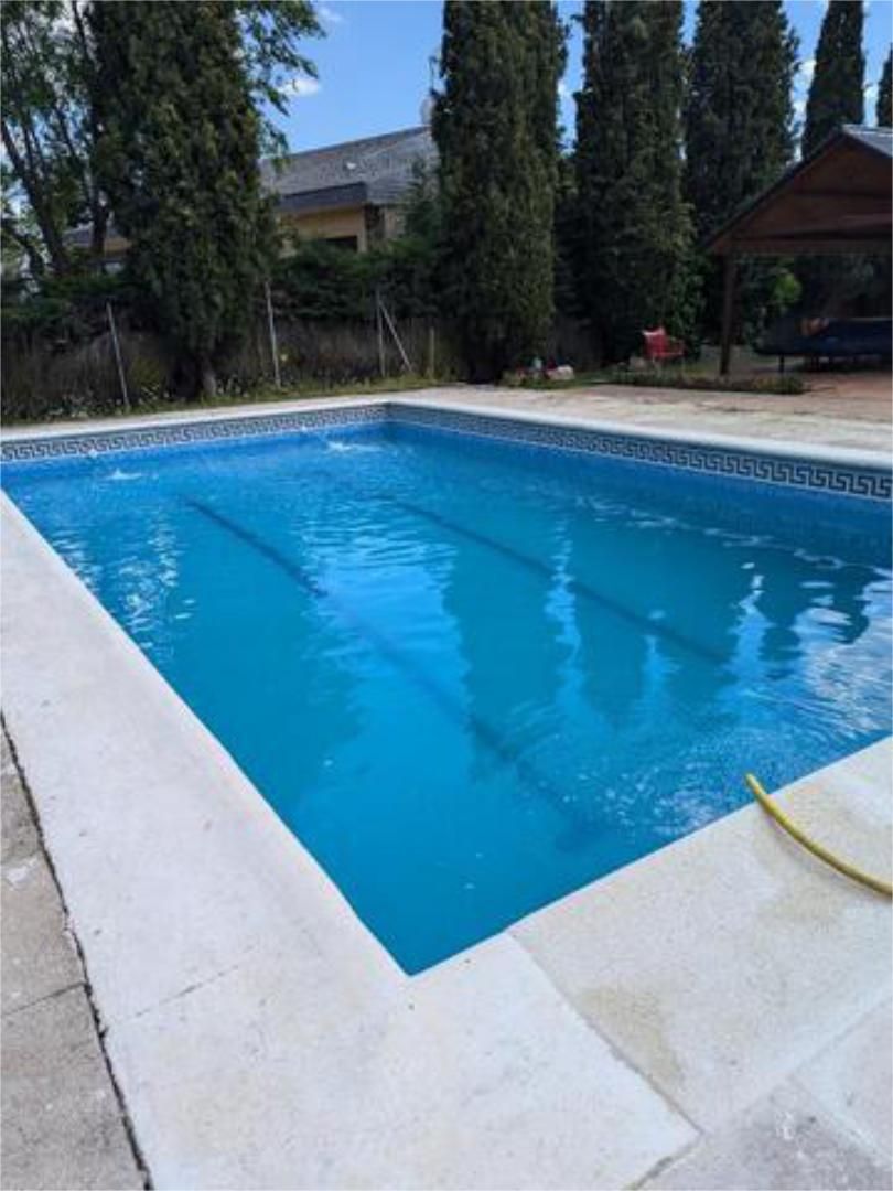 Swimming pool of Flat for sale in Collado Villalba  with Heating, Private garden and Terrace