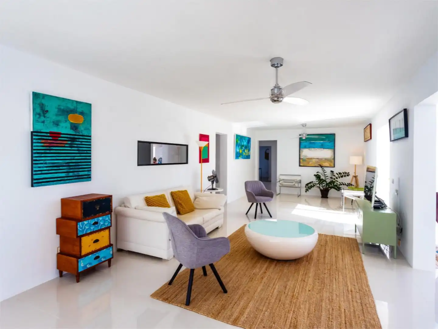 Sala de estar de Casa o chalet en venta en Teguise con Terraza y Piscina