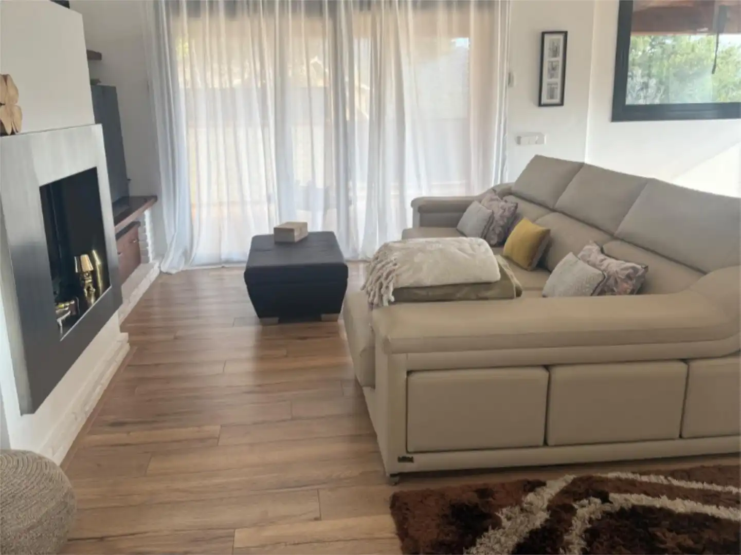 Flat for sale in Carrer 28, Torrelles de Llobregat Living room of Flat for sale in Torrelles de Llobregat with Air Conditioner, Heating and Private garden