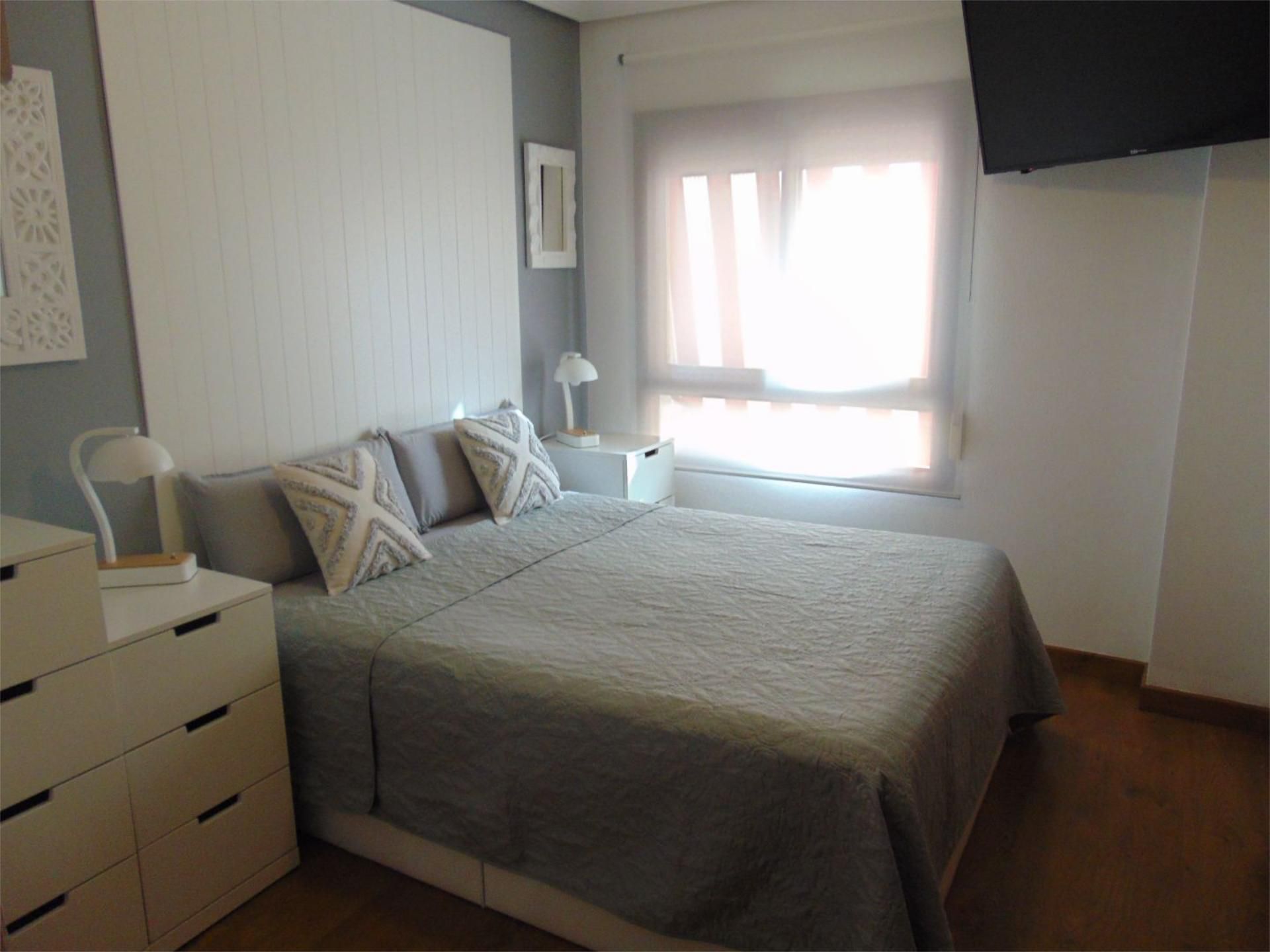Bedroom of Flat to rent in San Vicente del Raspeig / Sant Vicent del Raspeig  with Air Conditioner, Heating and Parquet flooring